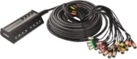 Cordial CYB 16-4 C мультикор (stagebox) 16xinput, 4xoutput, XLR male, 30,0 м, черный