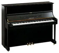 Yamaha U1 PE  пианино 121см. , цвет чёрный, полированное, с банкеткой