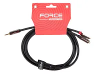 FORCE FLC-14/2 - аудио шнур, mini jack stereo - 2x RCA, 2 метра