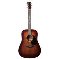 Martin D-16E BURST  электроакустическая гитара Dreadnought с чехлом, цвет санберст