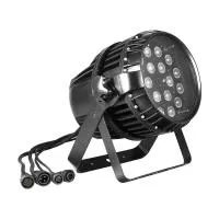 LED Par 18-15 zoom IP65
                Прожектор LED Par 18-15 zoom IP65
Прожектор, 18 светодиодов по 15 Вт (5-in-1 RGBWA). Электронный диммер 0-100%. Строб. Угол раскрытия луча 19-50°. Управление: DMX512 количество каналов 3/9, автоматический режим, mas