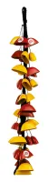 MEINL BI7RY FIBERGLASS BIRD перкуссионный эффект, материал стеклопластик, цвет желтый/красный