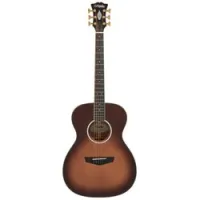 D'angelico excel tamanny autumn burst  электроакустическая гитара с чехлом, цвет коричневый берст