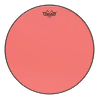 REMO BE-0316-CT-RD Emperor® Colortone™ Red Drumhead, 16" цветной двухслойный прозрачный пластик, красный