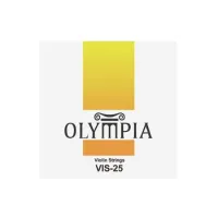 VIS 25 струны для скрипки Chrome Nickel Silver Wound, Regular, струна E сталь, струны A, D и G: Chrome Nickel Silver Flat-Wound, Olуmpia