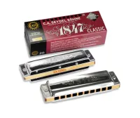 16201HBB 1847 Classic High Bb Губная гармошка, Seydel Sohne