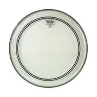 REMO P3-0314-C2 Batter, Powerstroke 3, Clear, White Dot, 14" пластик