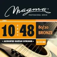 Magma GA120B80 струны для акустической гитары .010, .014, .022, .028, .038, .048, бронзовая навивка