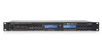 Плеер BIAMP [PCR3000RMKIII] (APART) многофункциональный: USB/SD/CD-плеер с FM-тюнером и Bluetooth. Выходы: CD/USB/SD, выход тюнера, комбинированный выход, коаксиальный, оптический. RS-232, пульт ДУ. 1U.