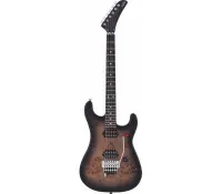 EVH 5150 Series Deluxe Poplar Burl Black Burst электрогитара, цвет - черный