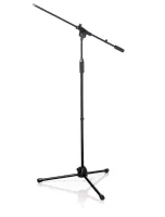 BESPECO MS30NE Стойка микрофонная напольная, черный цвет, высота: 200см (коробка 10шт)