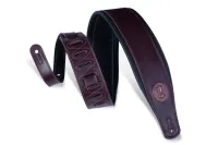 MSS2-BRG Signature Series Ремень для гитары, кожаный, бордовый, Levy's