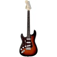 FENDER SQUIER STANDARD STRATOCASTER LEFT HAND ANTIQUE BURST - Электрогитара для левшей