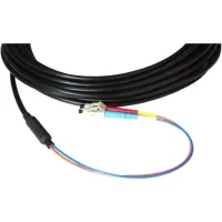 Opticis LLSD-090DT-30- Дуплексный одномодовый оптоволоконный кабель с разъемами 2LC-2LC в защитной оболочке