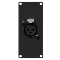 Caymon CASY121/B Модуль CASY с гнездовым разъемом XLR на передней стороне и клеммной колодкой без пайки на задней стороне.