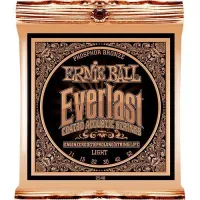Ernie Ball 2548 струны для акуст.гитары Everlast Coated Phosphor Bronze Light (11-15-22w-30-42-52) фосфорная бронза с нанонапылением