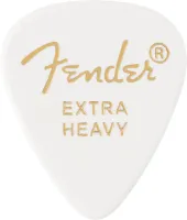 FENDER 351 Shape Premium Picks Extra Heavy White (12)
