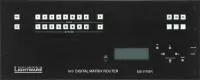 Lightware mx-fr9r, шасси модульного матричного коммутатора 9x9; 4x20 lcd дисплей и кнопки управления на передней панели; управление по rs-232, usb и ip, резервный блок питания