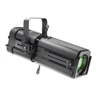 DTS PROFILO LED 200 FC, Black Профильный театральный LED прожектор, 1x high-power 200W Full Color (RGBW) LED with Cold White 5600° K, Cold White CRI >90, цветовая температура 2700К-8000К, 11150 Lux/2 m, линейный zoom 19° - 41°, DMX-512 - 10 кан., RDM, 28