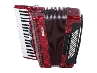 JH2006-RED Аккордеон 37/80/7/2, красный, с футляром, Aurus