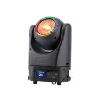 Beam FX
    Прожектор Beam FX.
Вращающаяся голова, 60 Вт светодиод 4-in-1 (RGBW). Вспомогательные 8 LEDs (RGB) по 0.5 Вт. Угол раскрытия луча 5°. Раn 540° Tilt 270°. Электронный диммер 0-100%. Строб 20 вспышек в секунду. Управление: DMX512 15/17/33 канало