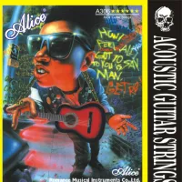 A306-SL-2 Струна гитарная №2, толщина 0,014 сталь, Alice