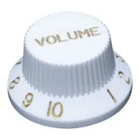 Hosco h-kw-240vi  ручка потенциометра volume, strat, цвет белый