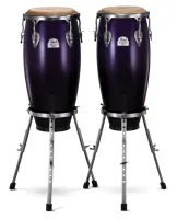 PEARL PWC-202DX/C521 - комплект конго серии Primero Pro. Корпус: дуб. Размер: 10/11". Цвет: No.521 Midnight Fade - полночь