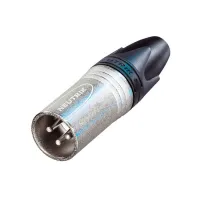 Neutrik NC3MXX- Кабельный разъем XLR 3-pin (вилка), на кабель диаметром 3,5–8,0 мм, под пайку