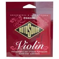 Rotosound Rs6000 Flatwound Violin (professional Set)
