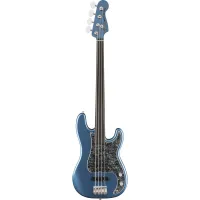 FENDER T.FRANKLIN P BASS FL LPB w/MHC бас-гитара, цвет синий