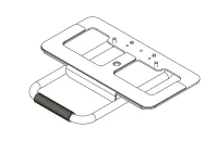 Kramer [k-bar camera bracket] адаптер для закрепления видеокамеры k-bar на верхней части экрана