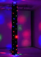 EUROLITE CRT-100 LED Truss Curtain 3m Черное полотно с 72 x 5 мм светодиодами