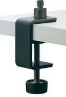 KandM 23700-300-55 настольный держатель-струбцина для микрофона с резьбой 3/8', сталь, черный