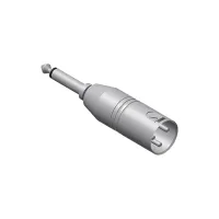 Procab VC126- Переходник XLR 3-pin (вилка) – Jack 6,3 мм моно (вилка)