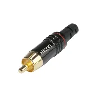 Sommer Cable HI-CM06-RED- 
			Разъем RCA, под пайку