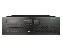 DSPPA MP-7812 Комбинированный микшер -усилитель 120 Вт\100В, 2 зоны 4 микр., 1 Aux вход, фантомное питание, цифровой AM/FM тюнер, CD/DVD/VCD/MP3/MP4 -плеер, USB-порт, функция приоритетов, видео выход. Пульт ДУ. Питание 220-240В
