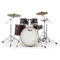 Pearl exx725snbr/ c864  ударная установка из 5-и барабанов, цвет satin scarlet, (4 коробки)