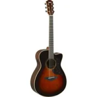 Yamaha AC3R TBS ARE  электроакустическая гитара, задняя дека и обечайка из массива палисандра
