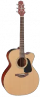 TAKAMINE PRO SERIES 1 P1JC электроакустическая гитара типа JUMBO CUTAWAY с кейсом, цвет натуральный