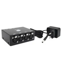 SL-SDX4P SplitDMX4 Pro Сплиттер DMX512, 1xDMX-вход, 4xDMX-выхода, Siberian Lighting