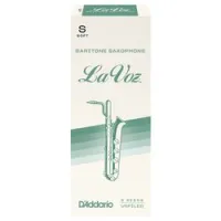 Rico rlc05sf  трости для баритон-саксофона легкие, la voz, (s), 5 шт. в пачке