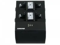Двухпортовая зарядная док-станция SHURE [SBC200-E] для аккумуляторов SB900A, передатчиков QLXD1, ULXD1, AD1, QLXD2, ULXD2, AD2, приёмников P3RA, P9RA, P9RA+, P10R, P10R+, в комплекте источник питания
