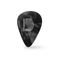 PLANET WAVES 1CBKP7-10 10 PICK CELLULOID BKPEARL XHEAVYнабор из 10-ти медиаторов, ультражесткие, цвет черный перламутровый