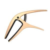 Ernie Ball 9606  универсальный каподастр, пружинный, Серия: Axis Capo, Цвет: Gold Satin