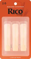 RLA0320 Rico Трости для саксофона баритон, размер 2.0, 3шт, Rico