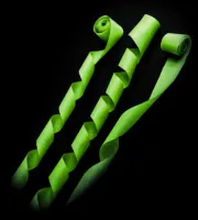 Серпантин бумажный 4смх20м светло-зеленый