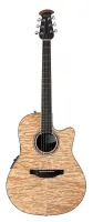 OVATION CS24P-4Q Celebrity Standard Plus Mid Cutaway Natural Quilt Maple...