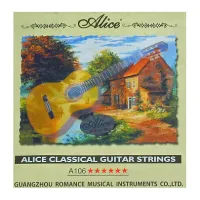 Alice AC106-N Струны для классической гитары, Normal tension, нейлон