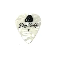 3334 медиатор Thin White Pearl (1 шт), бренд Dean Markley